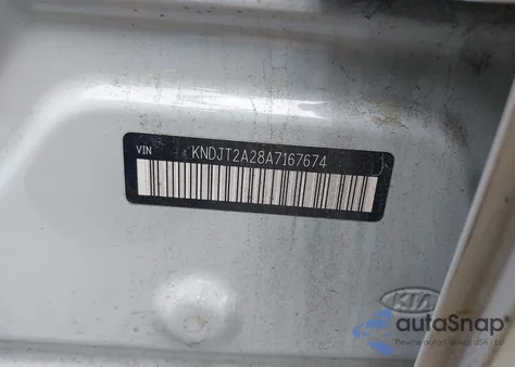 2010 Kia Soul + z USA, uszkodzony, nr VIN KNDJT2A28A7167674